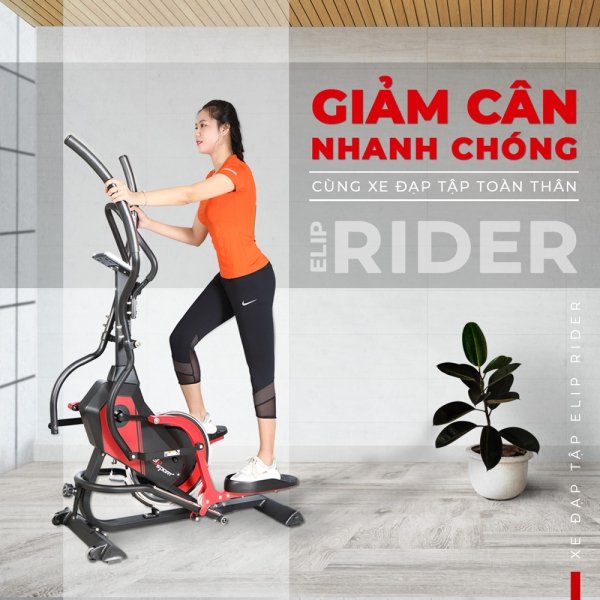 Những tính năng của xe đạp tập ELIP Rider