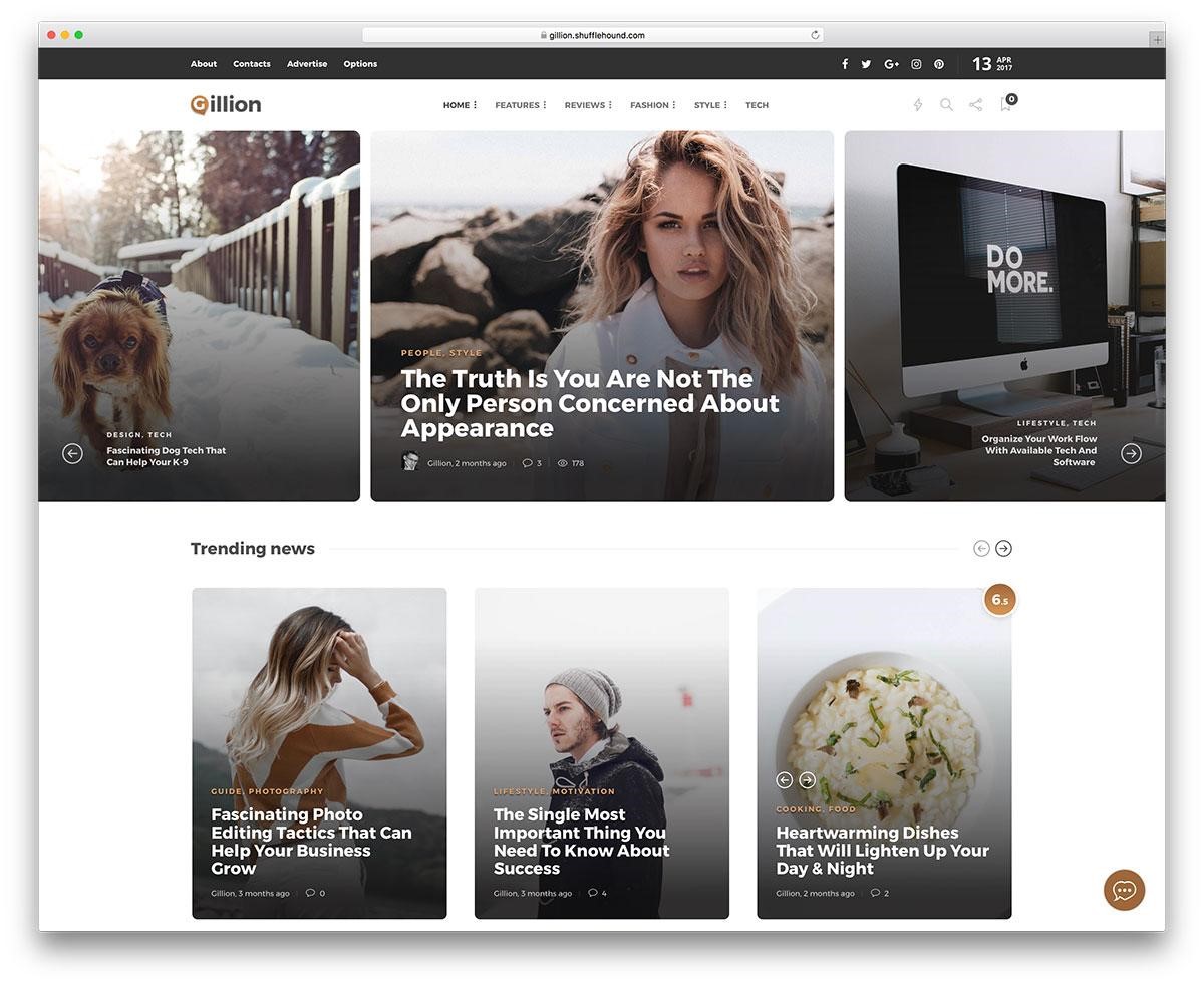 Giao diện website 