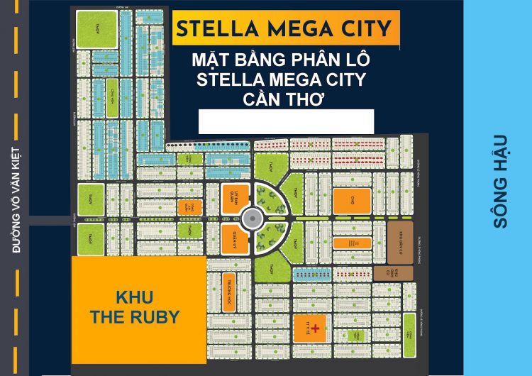 Quy mô tổng thể của khu đô thị Stella Mega City