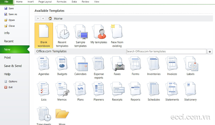 Excel 2010 có nhiều tính năng mới