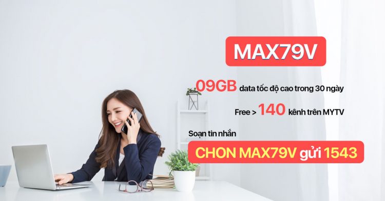 Gói cước MAX79V Vinaphone