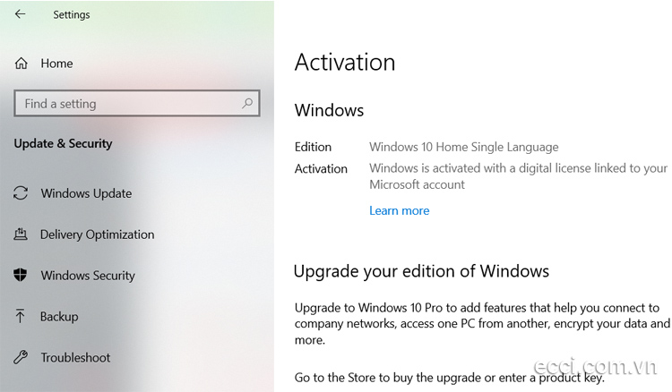 Hướng dẫn kiểm tra Windows 10 đã được Active thành công chưa