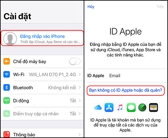 Mật Khẩu Icloud Gồm Những Gì? Cách Tạo Tài Khoản Icloud Trên Điện Thoại  Iphone Đơn Giản Nhất | Ecci