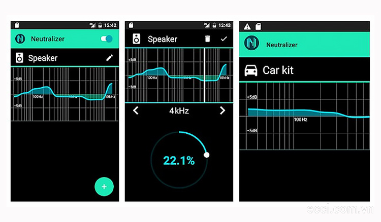Neutralizer là ứng dụng lọc tạp âm được thiết kế riêng cho dòng điện thoại Android