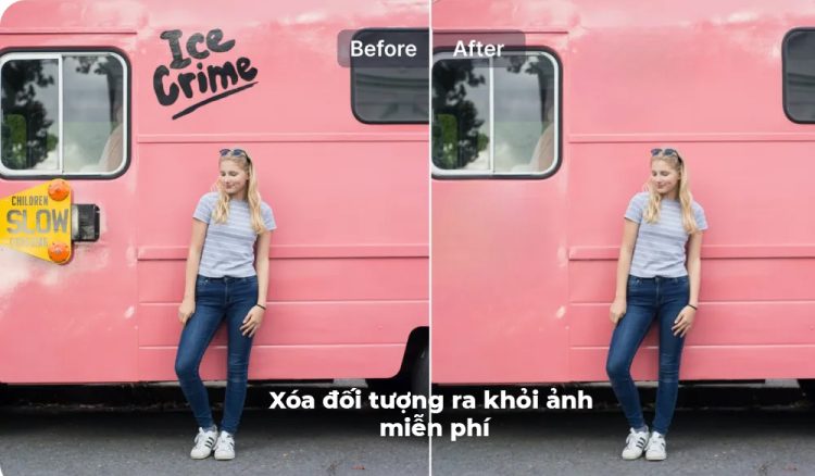Phương pháp xóa đối tượng khỏi ảnh miễn phí.