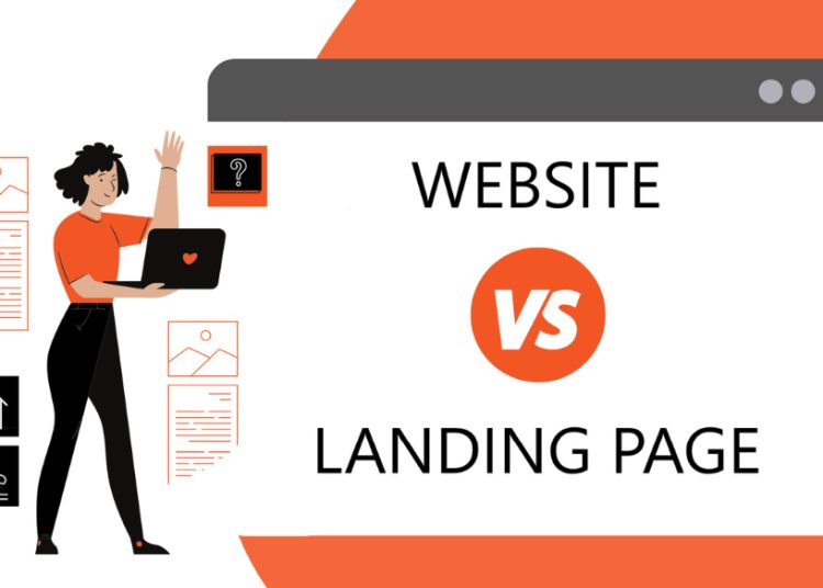 Landing page và website khác nhau như thế nào?