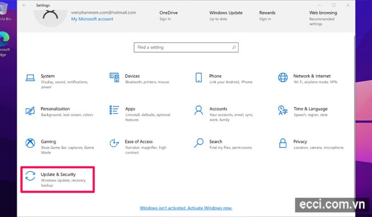 Cách kiểm tra Key Windows 10 hiện tại