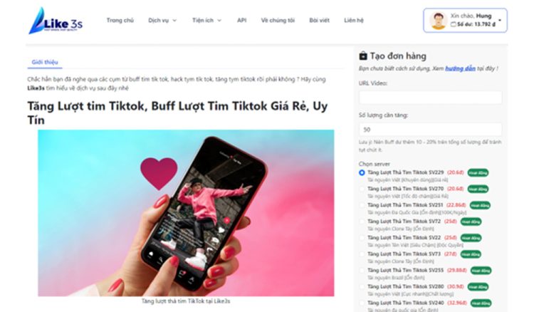 Cách hack tim tik tok miễn phí, hiệu quả