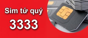 Đón tài đón lộc với sim tứ quý 3333, bạn đã thử?