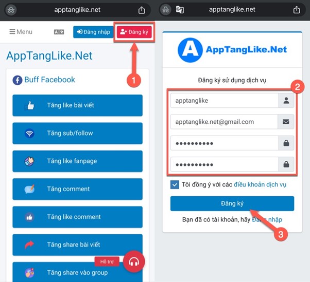 Hướng Dẫn Mua Follow Threads Tại AppTangLike.Net
