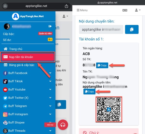 Hướng Dẫn Mua Follow Threads Tại AppTangLike.Net
