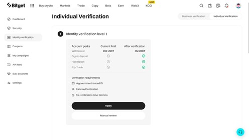 Hoàn tất KYC