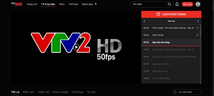 VTV2 – Tri thức và giải trí kết hợp