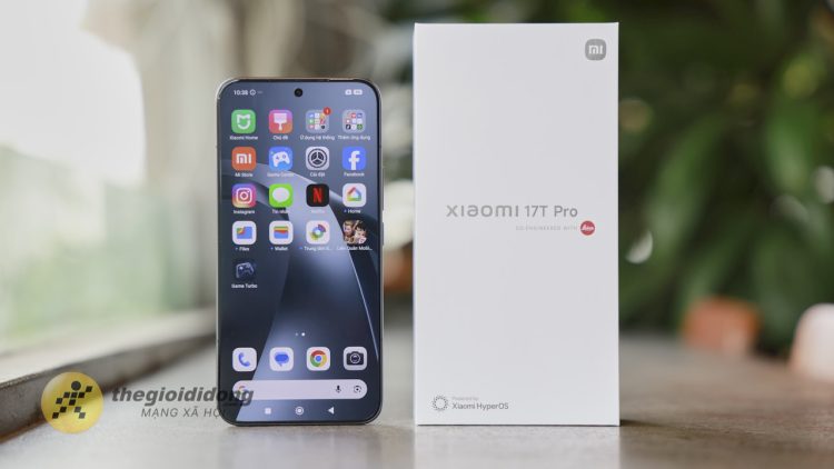 Màn hình lớn và thiết kế thanh lịch của Xiaomi 17T Pro